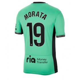 Herren Fußballbekleidung Atletico Madrid Alvaro Morata #19 3rd Trikot 2023-24 Kurzarm